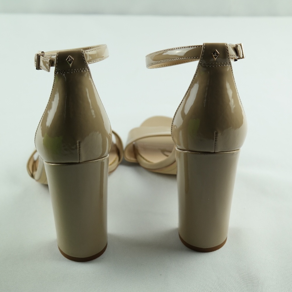 Sam Edelman Yaro Dress Sandals Sz 10 Nude Patent - Picture 5 of 7